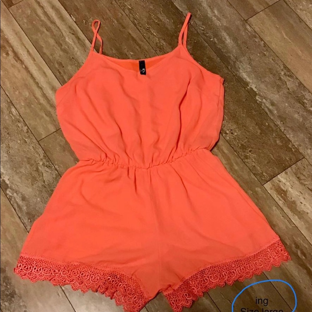 Coral romper